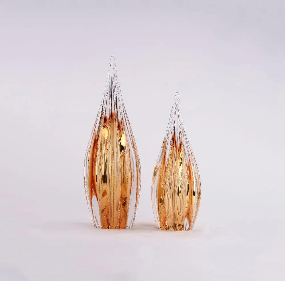 NEWEST DESIGN COLOURED GLAZE ART GLASS HOME DECORATION FOR WEDDING TABLE CENTERPIECES CRAFT ACCESSORIE 4158S | Дом и сад
