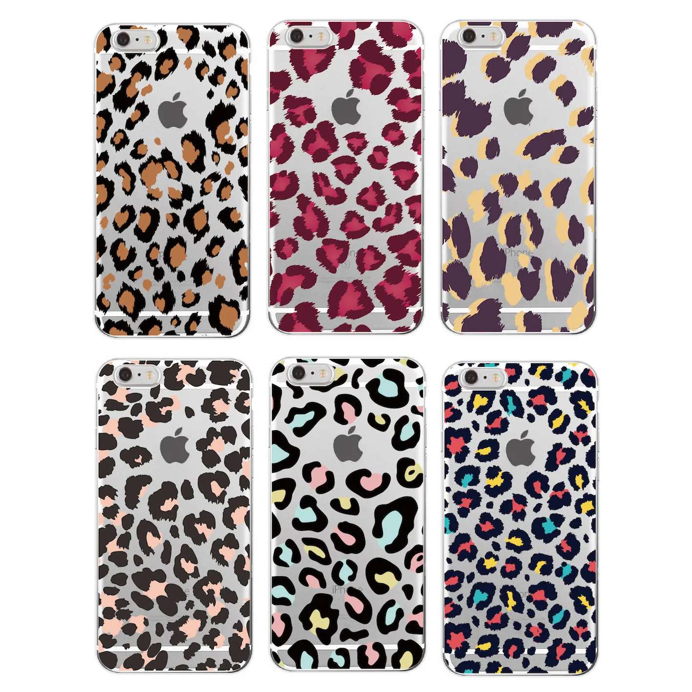 Модный сексуальный мягкий чехол из ТПУ с леопардовым принтом пантера для iPhone 7 7Plus
