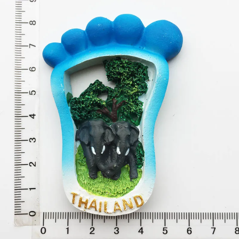 タイの観光客のお土産クリエイティブなフットプリントパジャヤパン