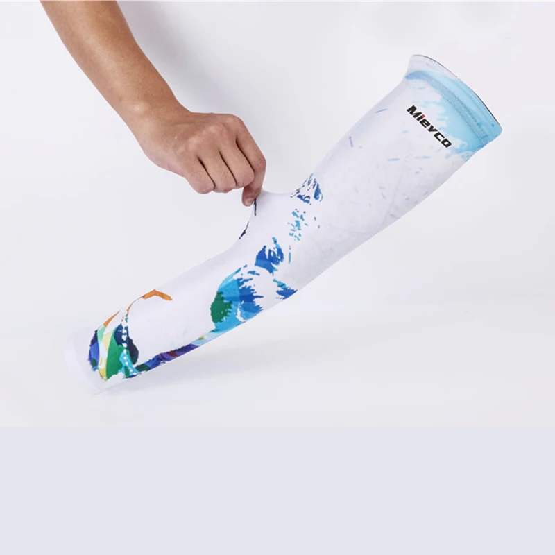 Children's cartoon sports arm compression sleeve basketball cycling arm warmer summer running UV protection volleyball sunscreen sun protection arm sleeves arm sleeves cooling arm sleeves