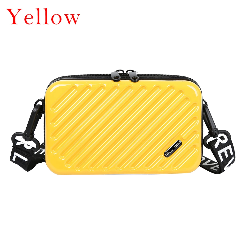 MoneRffi, роскошные ручные сумки для женщин, новинка, чемодан, сумки, модный миниатюрный чемодан, сумка для женщин, известный бренд, клатч, мини-сумка - Цвет: Yellow