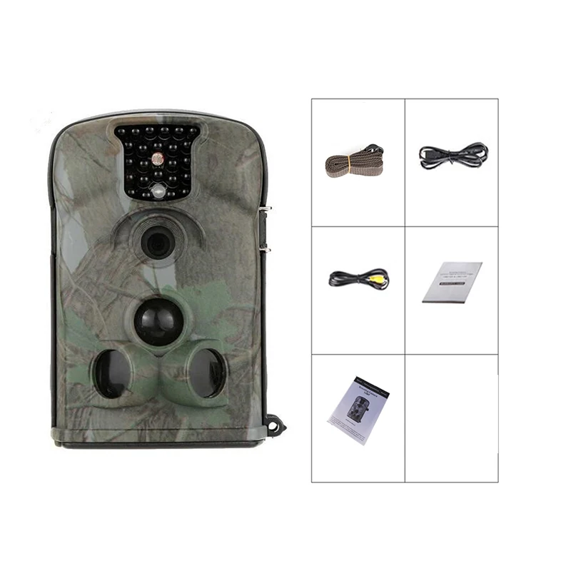 BESTTrail игровая камера, 5210A охотничья камера 940Nm 12Mp Mms цифровой Мобильный Скаутинг Ir 940Nm ночного видения дикой природы Trail Surveill