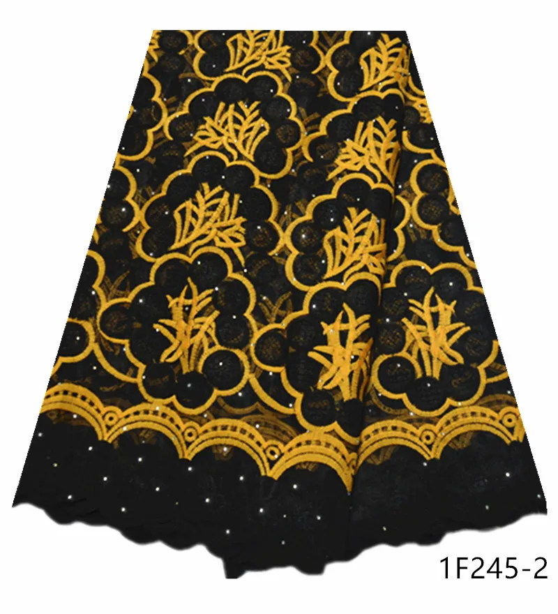 Cena Afrykański tiul koronkowy materiał wysokiej jakości afrykański francuski z kryształkami koronkowy haft nigeryjski tiul francuski koronkowy na imprezę 1F245