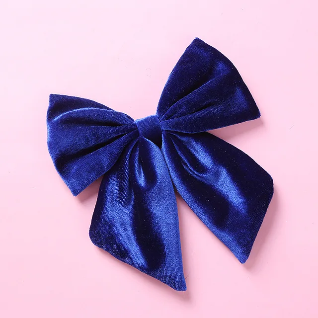 Elegant Chiffon Big Bow Spring Hair Clip Fashion Print Floral Hair Barrette For Women Girls Sweet Hairclip Hair Grip Accessories type e