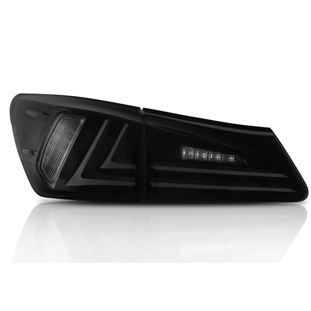 Подходит для Lexus IS250/IS300/IS350 2006 2012 хвост светильник светодиодный дизайн Красный