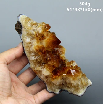 

100% Natural Citrine Cluster mineral specimen Quartz Stones and crystals Healing crystal