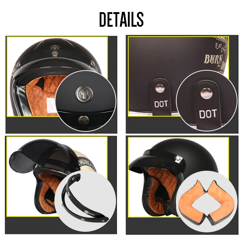 MOTORCYCLE vintage Retro helmets (24)