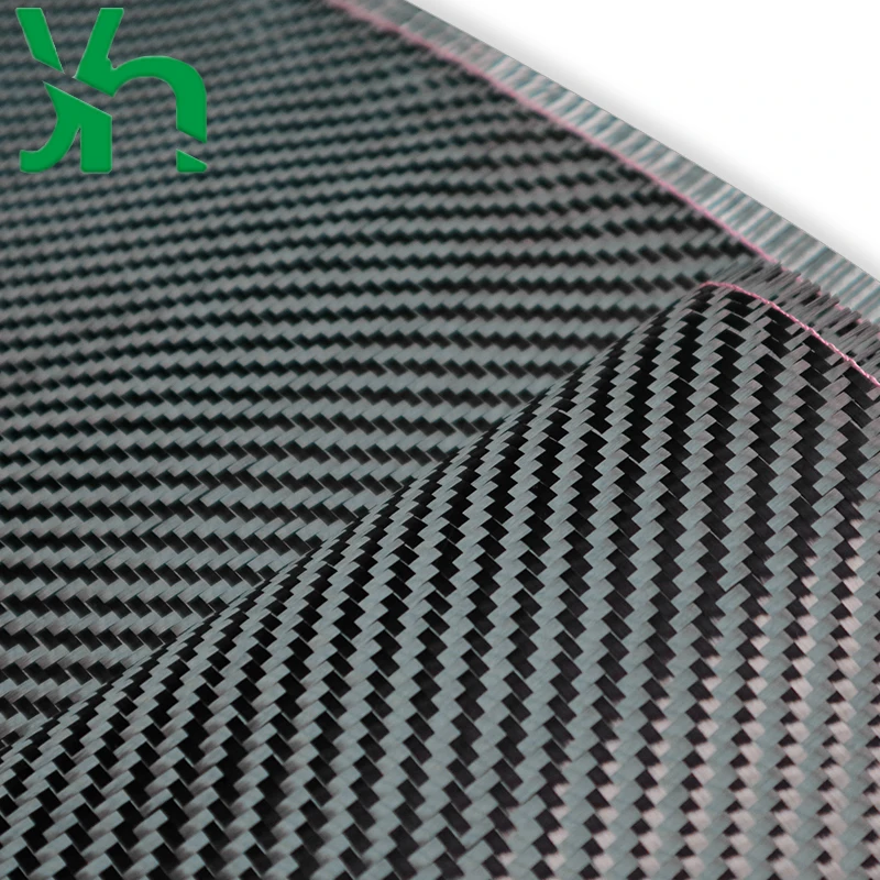 Twill 3K210g carbon fiber cloth has high modulus and is used for surface modification of automobile appearance parts