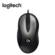 Классическая Проводная игровая мышь logitech MX518 16000 dpi, 8 программируемых кнопок, мышь для домашнего офиса, компьютера, ноутбука, высокое качество
