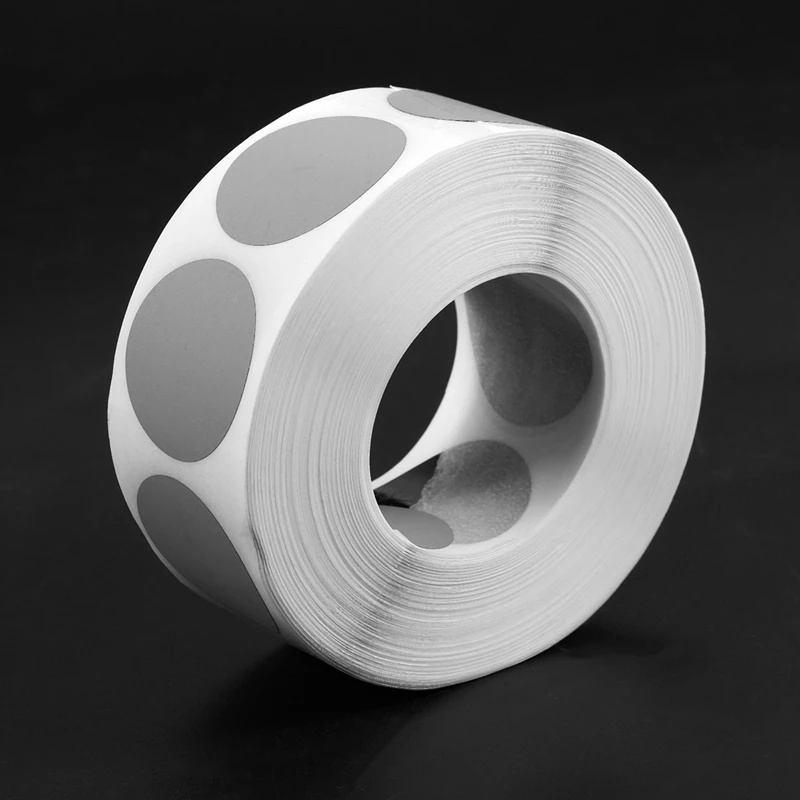 1000Pcs Scratch-Resistant Card Coating Sticker Magic Creative Card Coating 25Mm Round