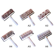 Ручные деревянные Выгравированные Скалки, тиснение теста, ролик для печенья для макарон, для бисквитов помадка-украшение для торта