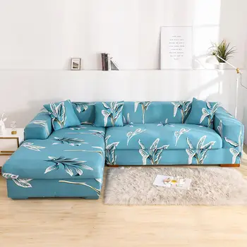 

Bonenjoy Elastic Stretch Couch Cover For Living Room Floral Printed Slipcovers Non-slip Cover Single/Double/Three/Four Seaters