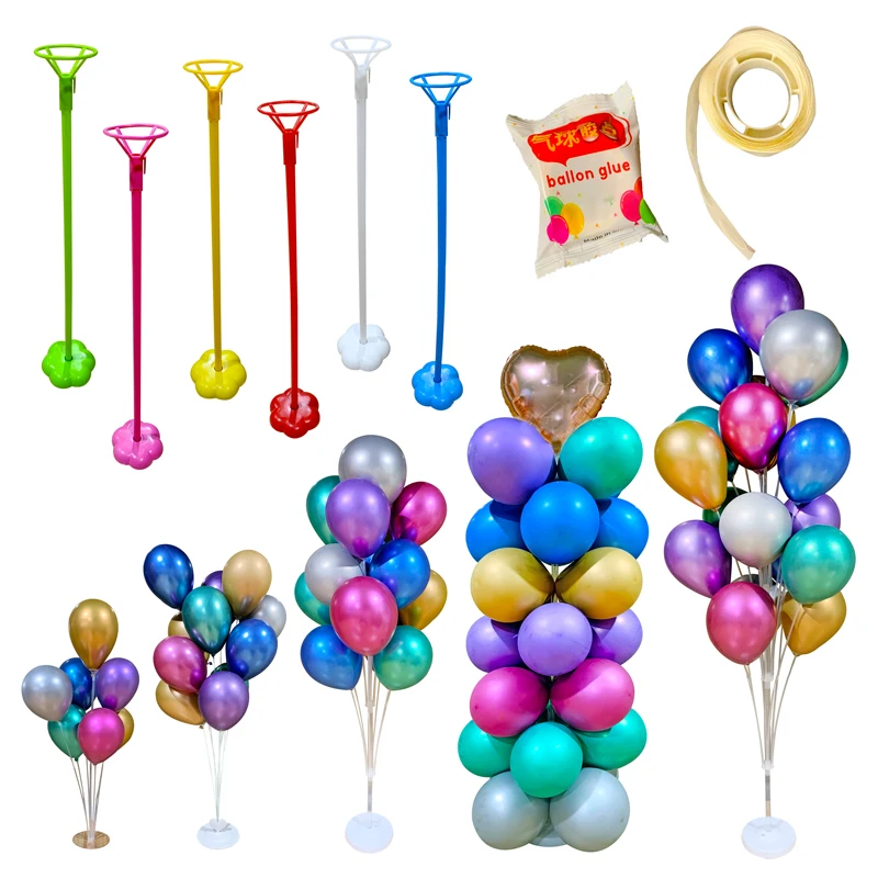 

Ballons Accessories Balloons Stand Holder Column Stick Balloon Arch Baloon Chain Birthday Baby Shower Wedding Party Decor Kids