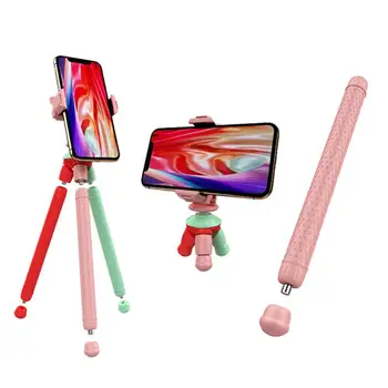 

Shoot Mini Flexible Sponge Octopus Tripod Mobile Phone Tripod Camera Broadcast Tripod Multi-cell Phone Position Clamp