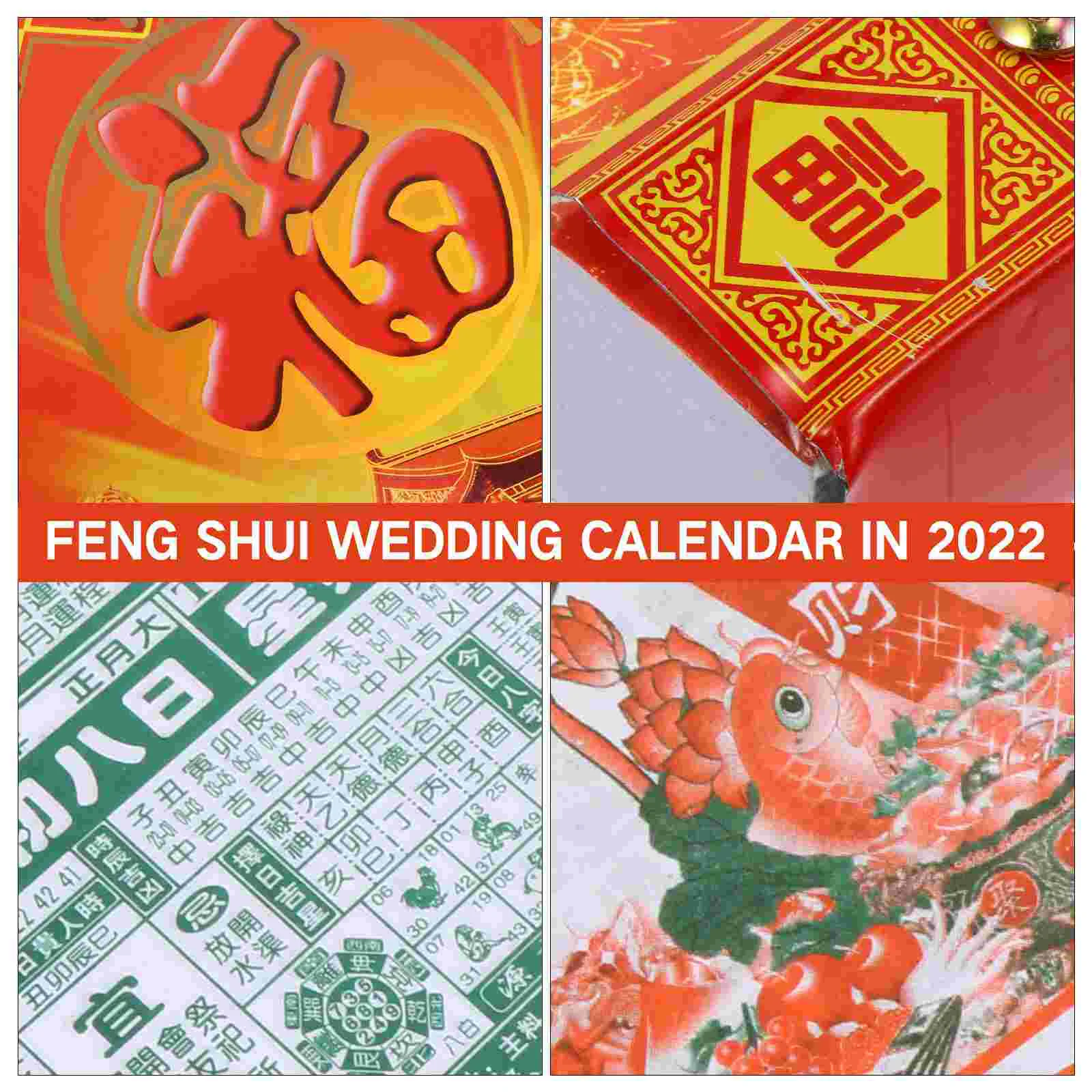 1Pc 2022 Year Of Tiger Calendar Daily Wall Calendar Home Use Chinese Calendar|Calendar| - Aliexpress