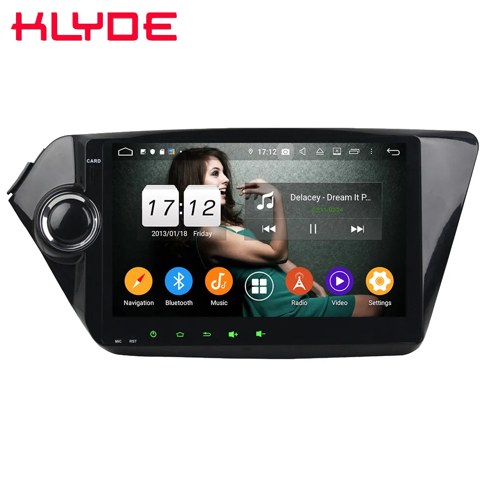 Автомобильный мультимедийный проигрыватель Klyde 9 дюймов IPS 4G Wi Fi Android 10
