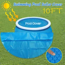 Round Pool Cover Protector 10/6/5/4ft Foot Above Ground Blue Protection Swimming Pool Waterproof Rainproof Dust Cover New