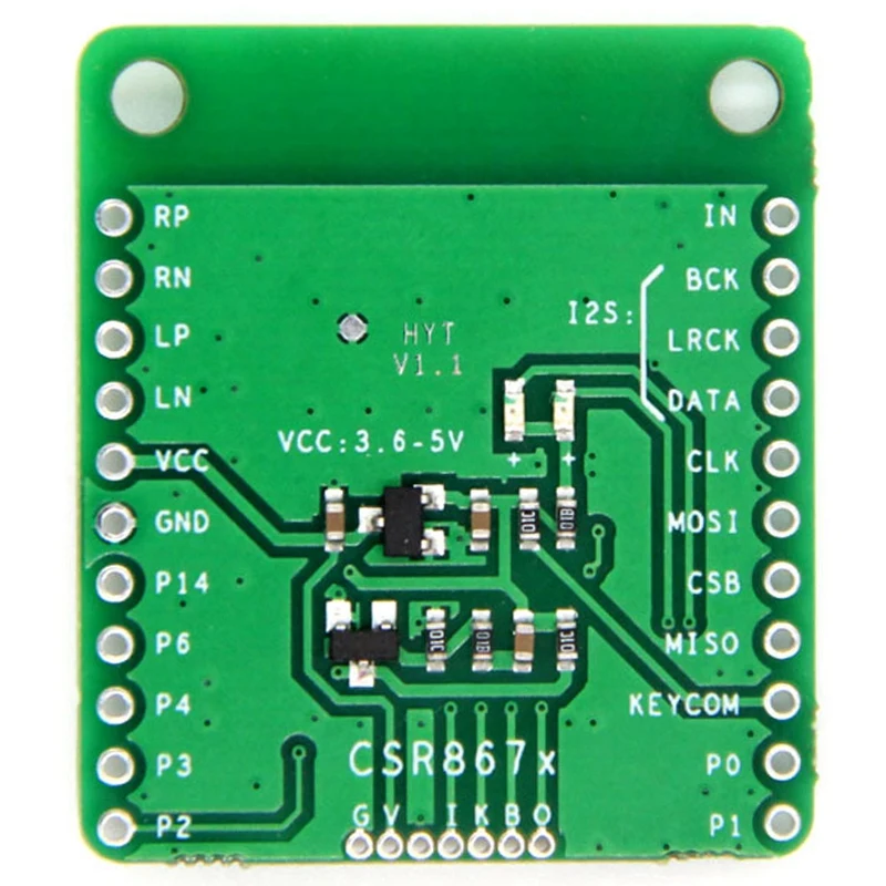  CSR8675 Bluetooth V5.0 a Bassa Potenza Bluetooth Modulo Audio APTX-HD di Compressione Lossless Usci