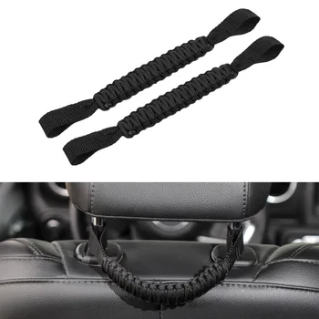 Headrest Grab Heavy Duty Hand Made Seat Mount Grab Handle For Wrangler Tj Jk Jl Land Cruiser Fj Suzuk ATV/UTV Car Accessories 1