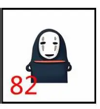 Мультфильм Япония Аниме икона акриловый значок Хаяо Миядзаки брошь классические булавки брошь кавайная украшение для рюкзака на одежду - Цвет: 82