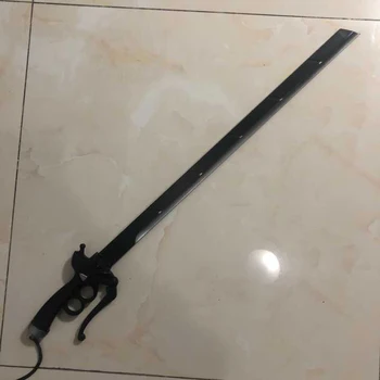 

New Halloween prop Cosplay Attack In Titan Mikasa Ackerman Sword Double Door RivaMika LeviMika Sword Halloween Weapon Upon 95cm