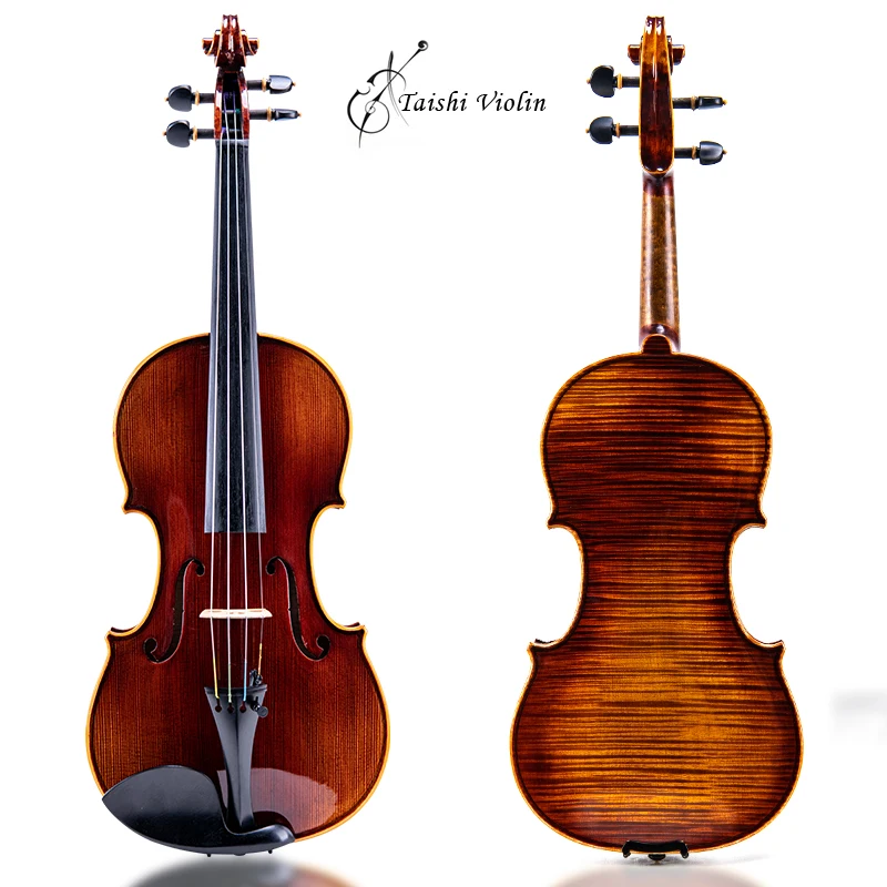 Taishi копия Stradivarius 1716 скрипка ручной работы масляный лак o + лук чехол Бесплатная доставка!|Скрипка| |