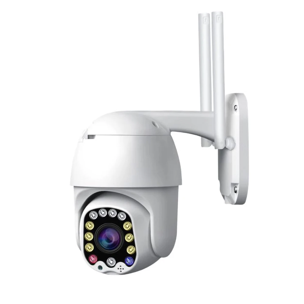 Wifi камера наружная PTZ IP камера H.265X 1080P скоростная купольная CCTV Камера Безопасности s wifi Внешняя 2MP ИК камера наблюдения для дома