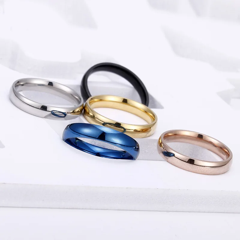 Shiny Side Ring Men And Women Couple Refers to Non-Fine Fashion Handmade | Украшения и аксессуары