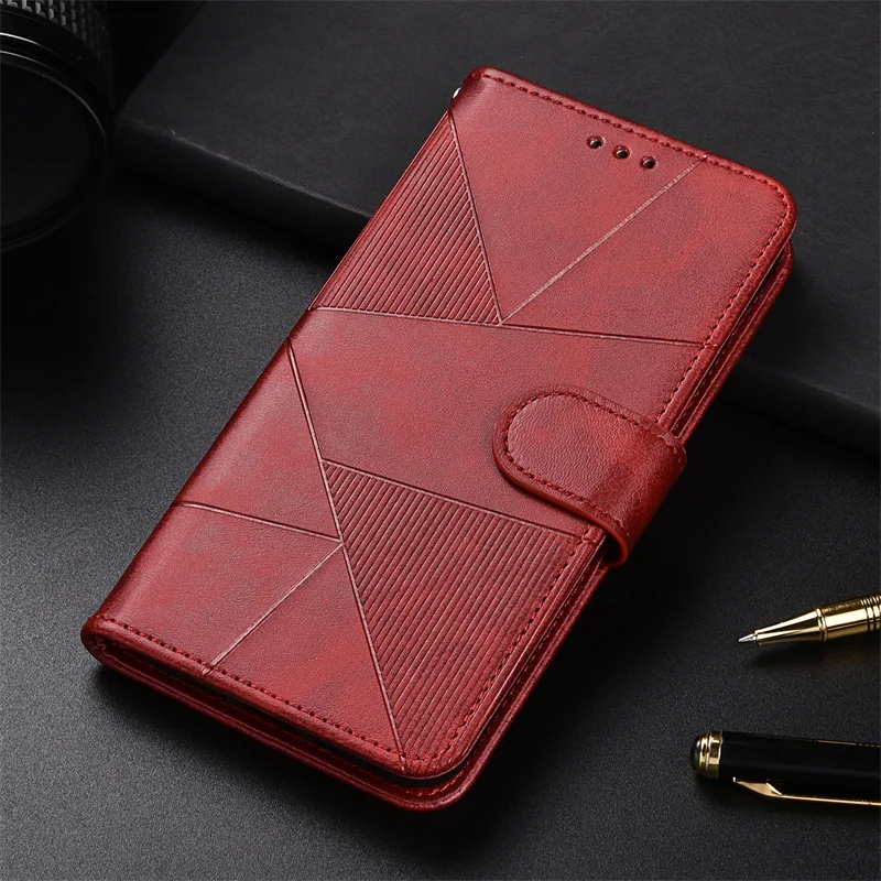 Case For Realme 9i Flip Case Leather Wallet Protective Shell Book Cover Funda For Realme 9i Coque Card Slot Capa flip phone case