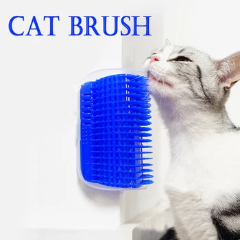 

Cats Comb Removable Cat Brush Corner Cat Scratch Rubbing Massage Pet Hair Removal Catnip Massage Comb Pet Grooming Supplies