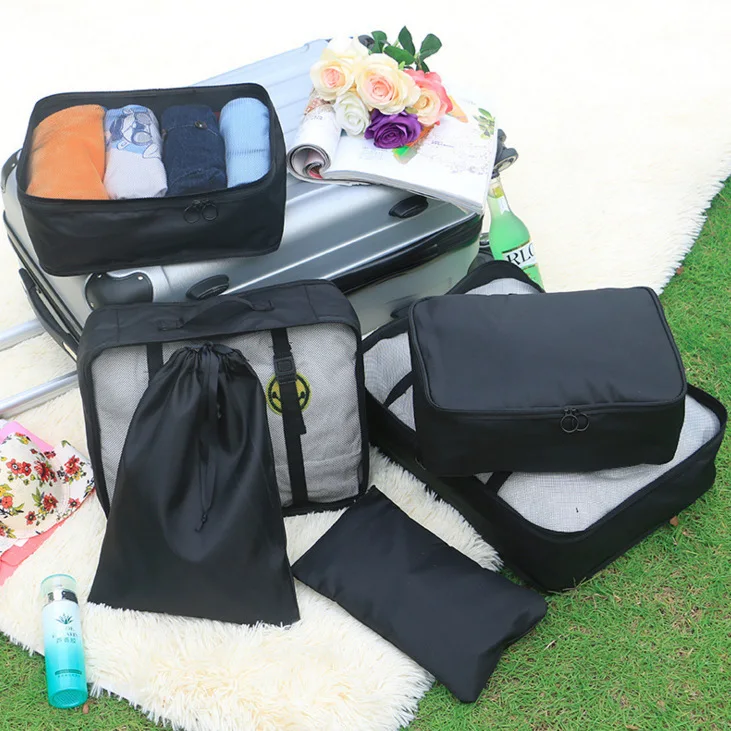 bag multi-function combination travel luggage packing cubes Travel storage bag travel totescar seat travel bag with wheels