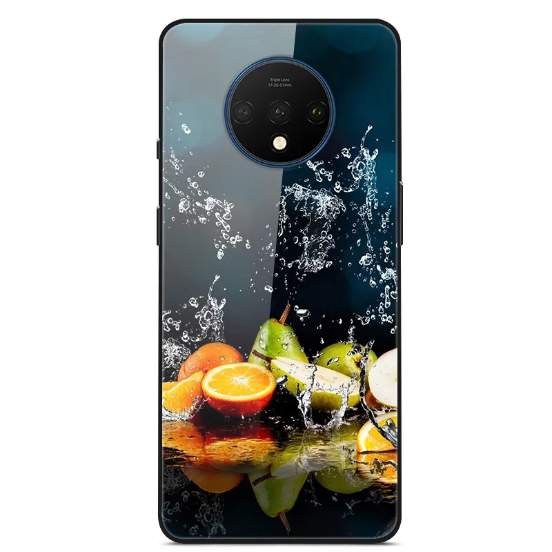 Чехол из закаленного стекла для Oneplus 7 T, чехол для Oneplus 7T One plus 7T 7 T, чехол для Oneplus7T