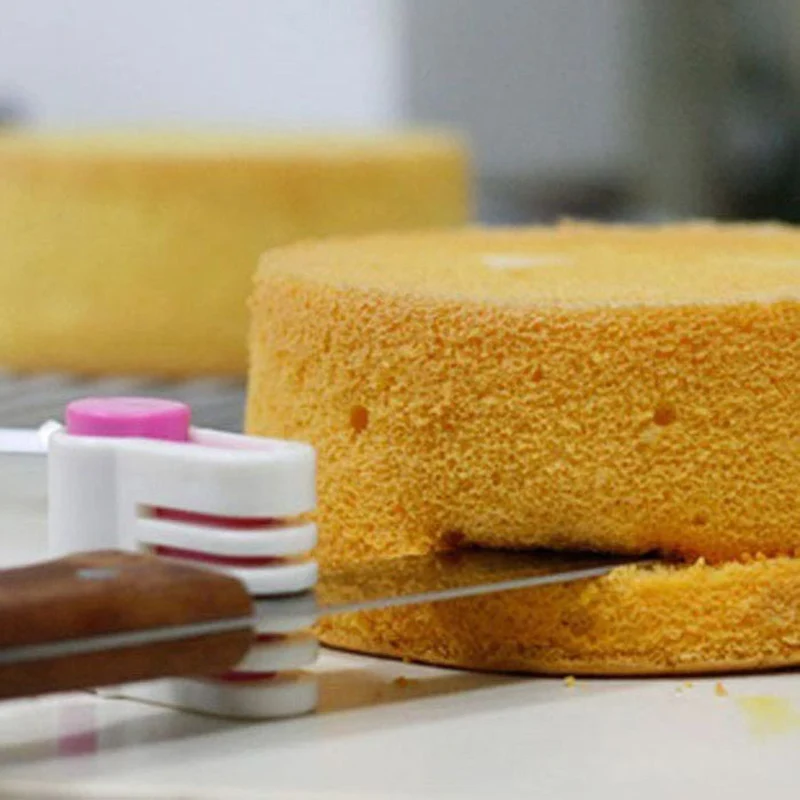 2 шт./упак. 5 слоев Регулируемая форма для выпечки тортов DIY Хлеб торт резец уравнитель Slicer резки фиксатором для Кухня инструменты