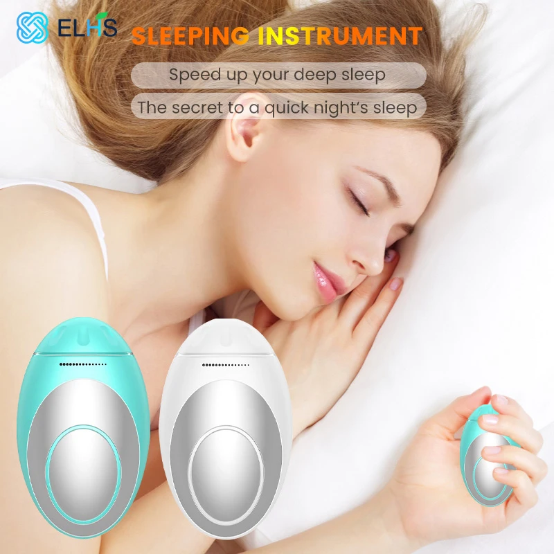 Hand-held Sleeping Instrument Intelligent Sleep Aid Device USB Charging Micro-current Relax Sleep Hypnosis Sleep Hold Instrument