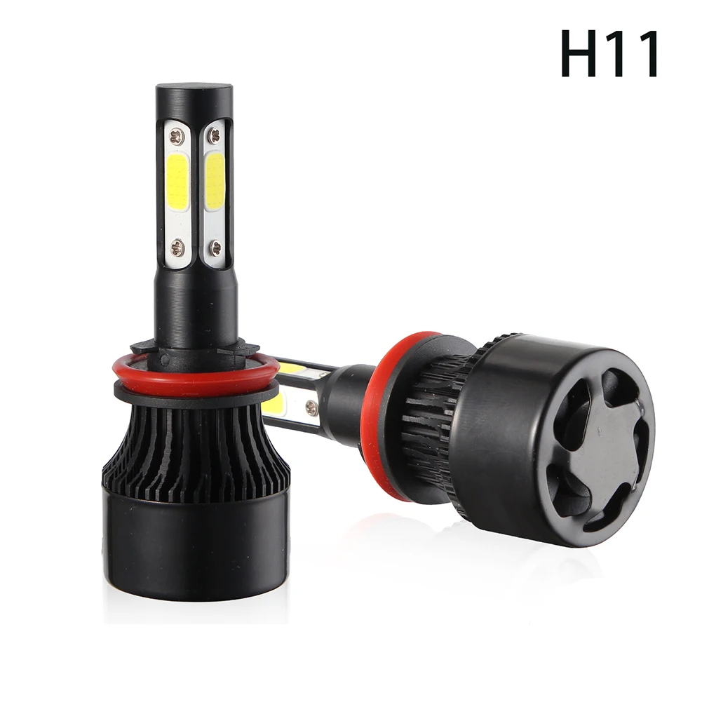 1 пара Multi по бокам H7 H8/9/11 лет 9005/HB3 9006/HB4 H4/HB2 100W 10000LM светодиодный головной светильник лампы для фар преобразования туман светильник