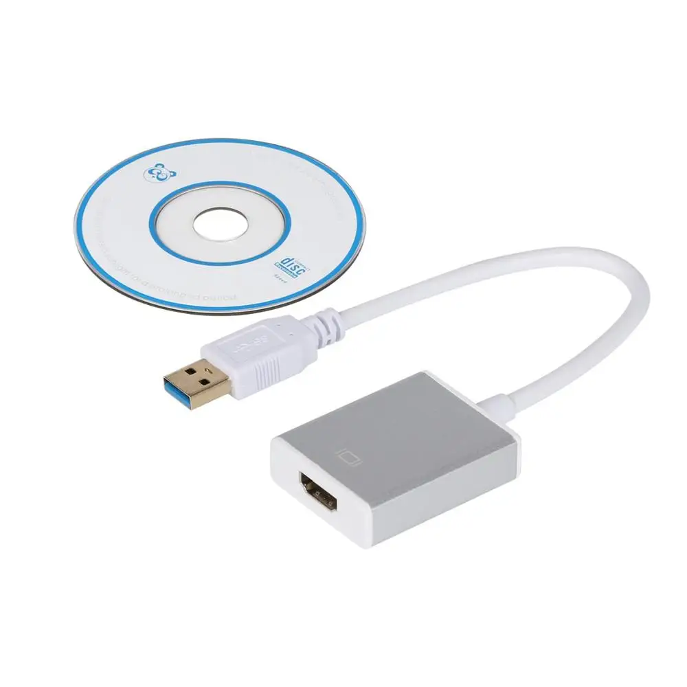 USB 3.0 конвертер HDMI кабель Дисплей графический адаптер HD 1080 P для ПК Тетрадь проектор HDTV ЖК-дисплей 1080 P