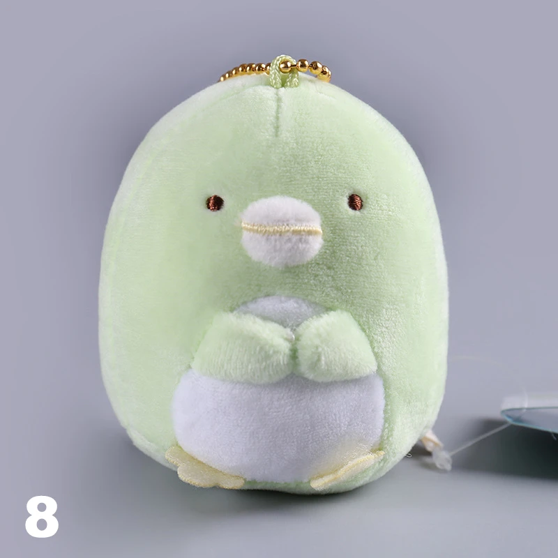 Sumikko Gurashi Keychain Ornament Peluche 8cm Stress Relieve Doll Kids Girl Cute Birthday Gift Plush Suffed Toys Kawaii Animal (22)
