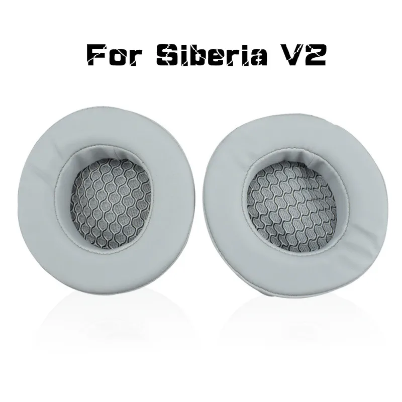 

High Quality Headset Foam Cusion Replacement for Siberia V2 Internet Cafe Earpads Headphone Sponge Cover Earmuffs Diameter 10cm