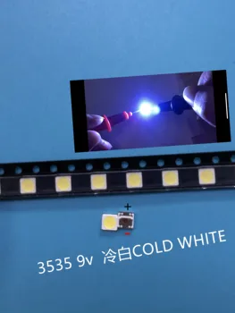 

50pcs/lot For SHARP LED TV Application LCD Backlight for TV LED Backlight 1W-3W 9V 3535 3537 Cool white CHIP-3