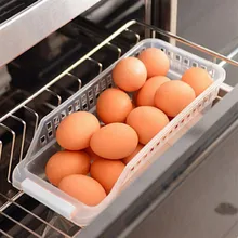 Красивая кухонная подставка для холодильника, износостойкий органайзер, полочная полка, стойка для хранения пищевых продуктов, пластиковый держатель для хранения^ 5