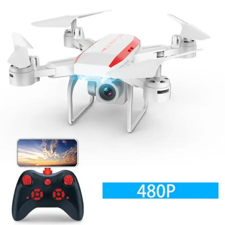 w 606d 480p 1b KY606D Дрон 4k HD аэрофотосъемка 1080p четырехосный летательный аппарат 20 минут давление полета Hover ключ взлет Rc вертолет - Цвет: w 606d 480p 1b