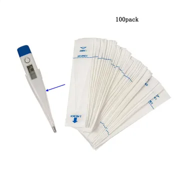 

100PCS Disposal Digital Thermometer Probe Covers Disposable Protector for Health Center