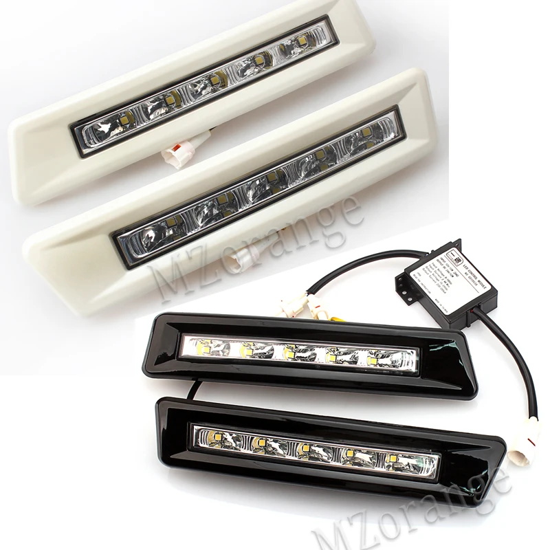 

2pcs LED DRL Daytime Running Light Day Light For Toyota Prado FJ150 LC150 2010 2011 2012 2013 For Land Cruiser 2700/4000