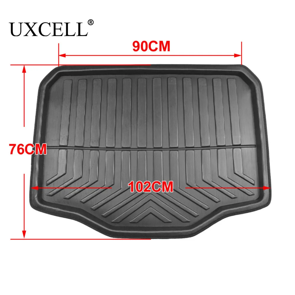 UXCELL PE + EVA пенопластовый черный коврик для багажника автомобиля груза напольный