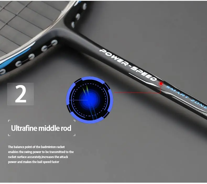 Ультра светильник 8U 62 г углеродное волокно ракетки для бадминтона Профессиональный обидный тип ракетки со струнами сумки Max 32lbs G4 Padel Sports