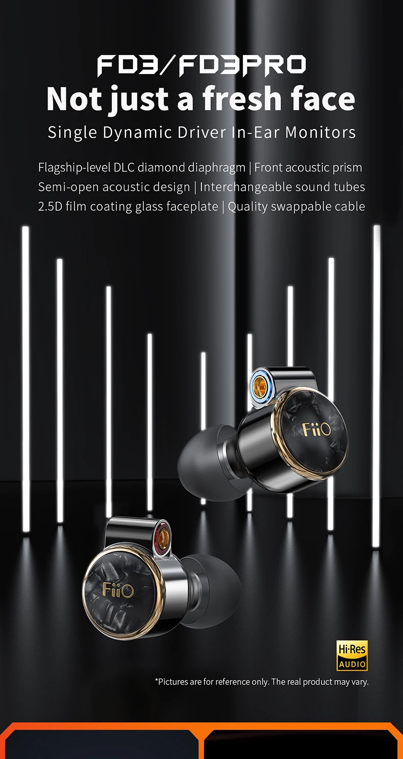 FiiO FD3 Pro 1DD kulak içi kulaklık