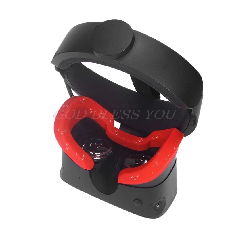 Мягкий силиконовый чехол-маска для глаз с защитой от пота для очков Oculus Quest Rift S VR