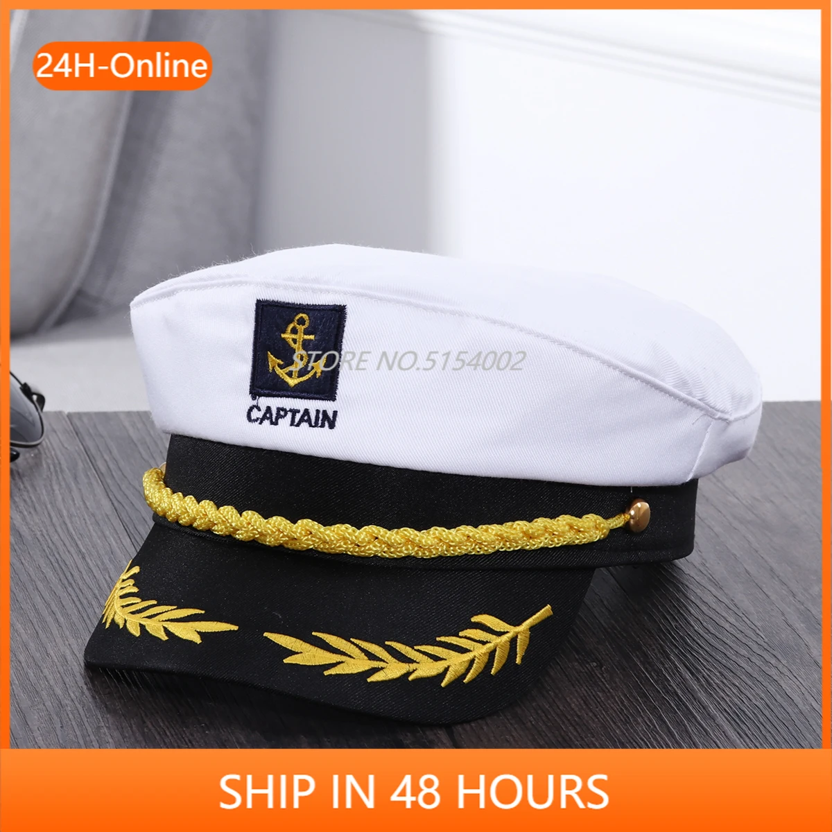 Gorros militares para yates y adultos, sombrero para disfraz de capitán y marinero, de la Marina, 2022 - AliExpress Accesorios para la ropa