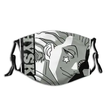 

Hunter X Hunter Hisoka Reusable Mouth Face Mask HXH Anti Haze Dust Mask With Filters Protection Cover Respirator Muffle