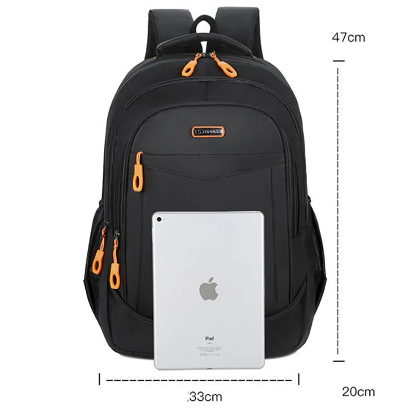 Oxford Men Backpacks Waterproof Large Capacity Laptop Bags For Teenagers Casual Outdoor Travel School Students Bag